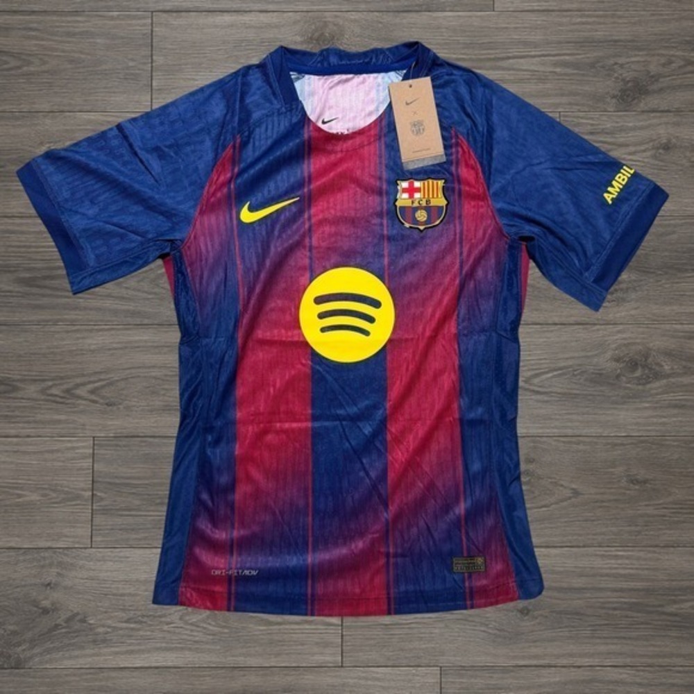 Nike FC Barcelona Pedri 2025-26 Home Jersey XL Blue Red 8 Dri-FIT ADV NWT